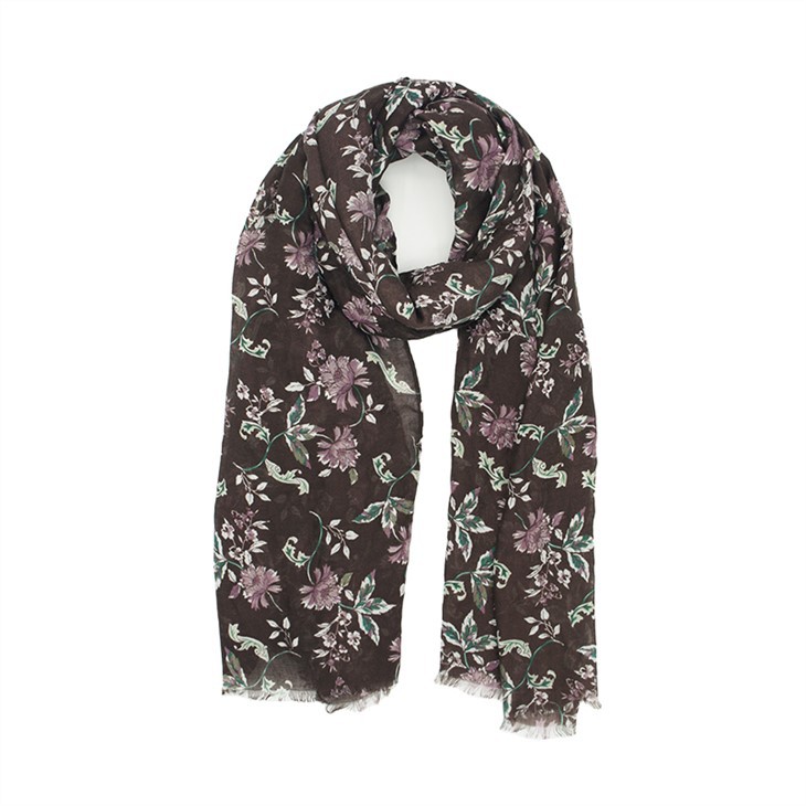Floral Poly Scarves